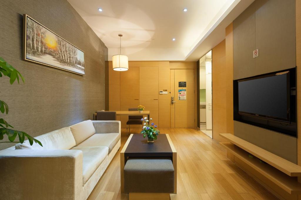 Yicheng Pazhou Poly World Trade Centre Apartment photo 2