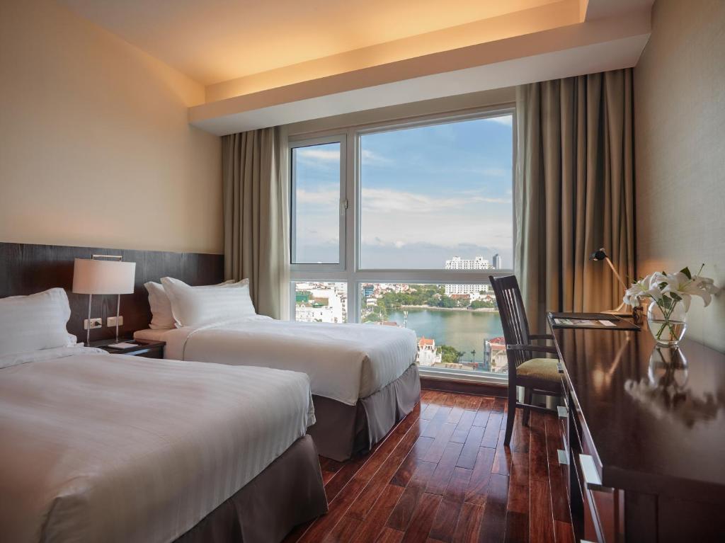 Апартаменты (Апартаменты Делюкс с 3 спальнями), Fraser Suites Hanoi
