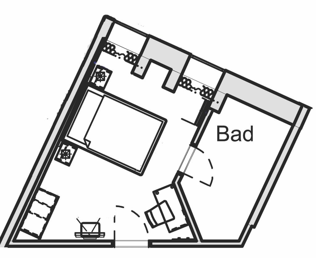 Одноместный (Одноместный номер), Apartmenthotel Kaiser Karl