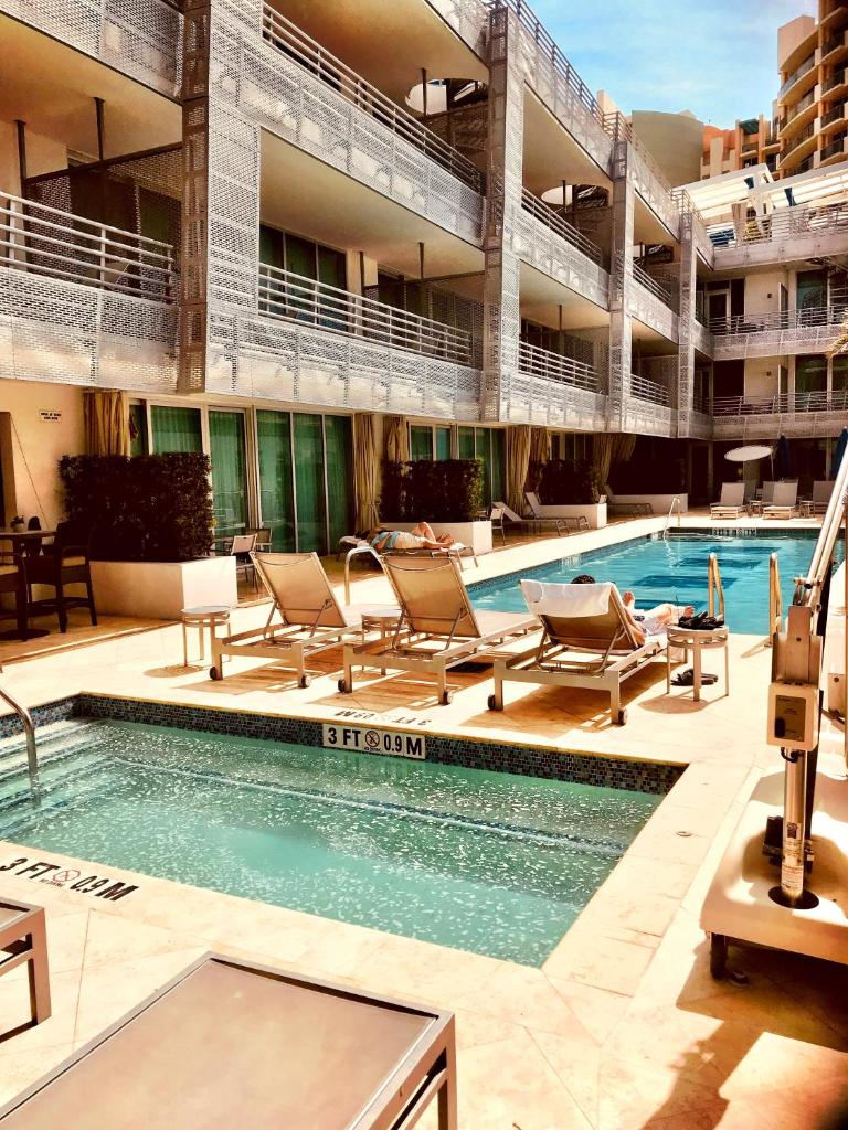 Апартаменты (Апартаменты), Apartment at De Soleil Hotel on Ocean Drive