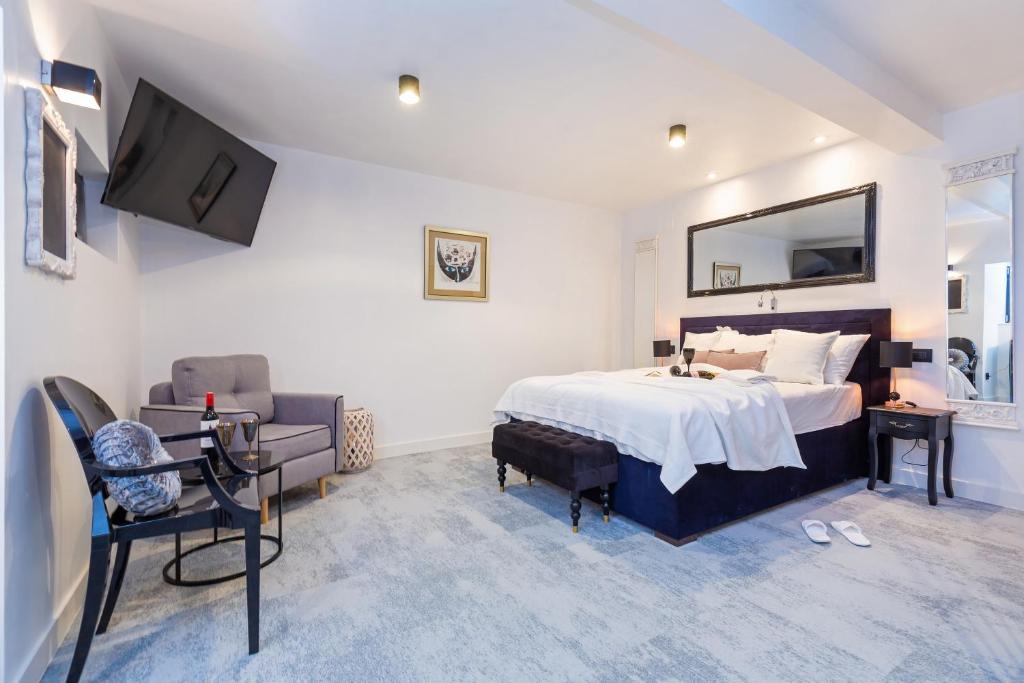 Двухместный (Двухместный номер Делюкс с 1 кроватью), B&B Apartments and Studios Lanii