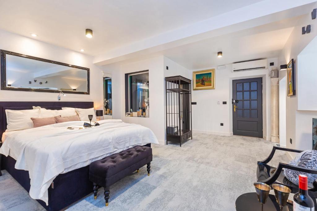 Двухместный (Двухместный номер Делюкс с 1 кроватью), B&B Apartments and Studios Lanii