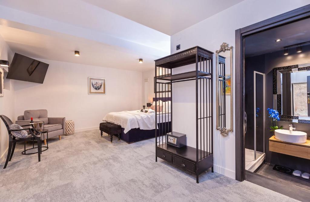 Двухместный (Двухместный номер Делюкс с 1 кроватью), B&B Apartments and Studios Lanii