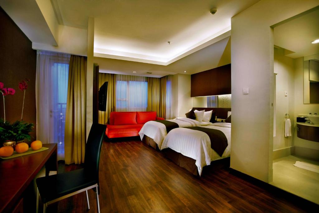 Двухместный (Двухместный номер Делюкс с 1 кроватью), Aston Pluit Hotel & Residence