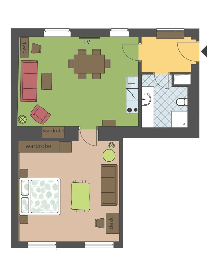 Апартаменты (Улучшенные апартаменты), SeNo 6 apartments