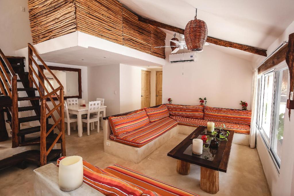 Апартаменты (Апартаменты с террасой), Hotel Cabanas Tulum