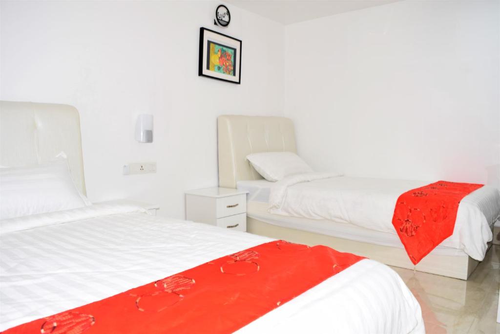 Двухместный (Двухместный номер Делюкс с 2 отдельными кроватями), S Rose Hotel
