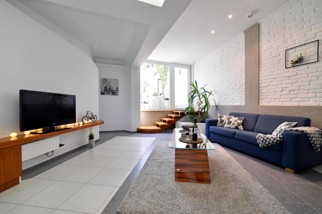 Apartment with fireplace and terrace photo 1