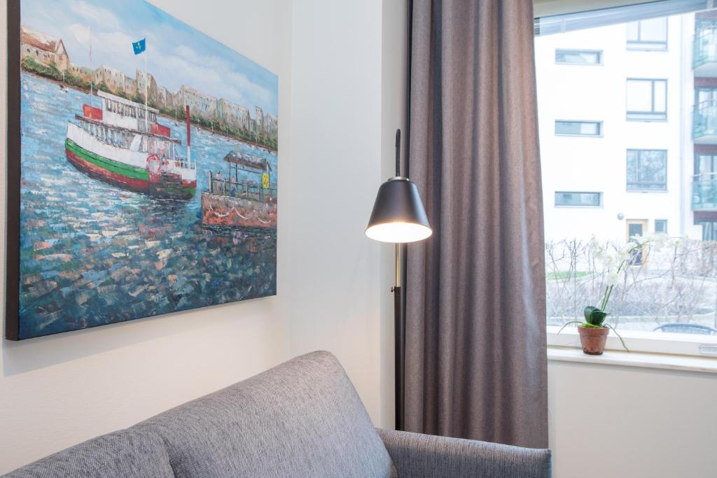 Студио (Номер-студио Делюкс), ApartDirect Hammarby Sjöstad
