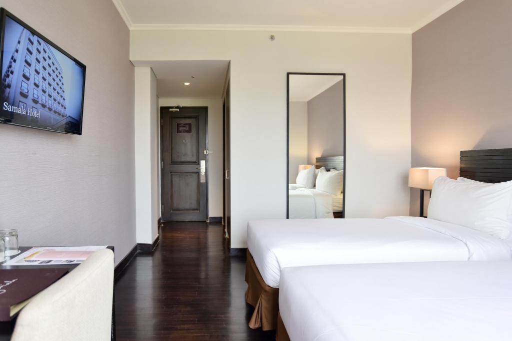 Двухместный (Двухместный номер Делюкс с 2 отдельными кроватями), Samala Hotel Jakarta Cengkareng