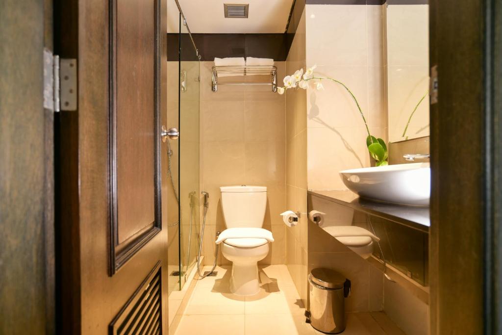 Двухместный (Двухместный номер Делюкс с 1 кроватью), Samala Hotel Jakarta Cengkareng