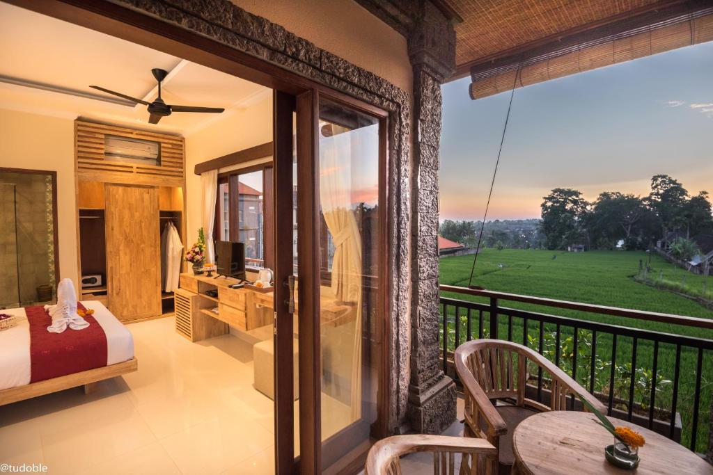 Сьюит (Люкс с видом на рисовое поле), Bliss Ubud Abangan