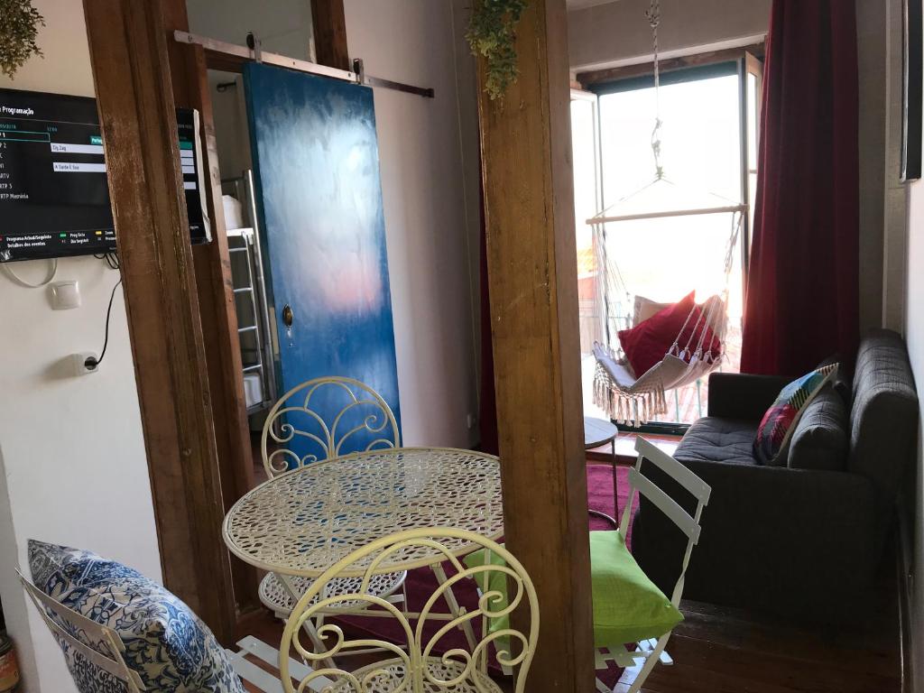 Апартаменты (Апартаменты с видом на реку), Alfama Patio Hostel