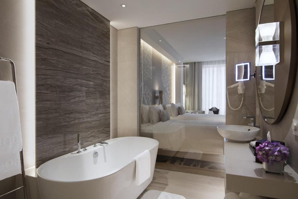 Двухместный (Классический номер с 2 односпальными кроватями), Отель Al Bandar Rotana – Dubai Creek