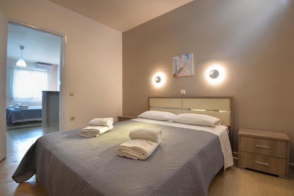 Апартаменты (Апартаменты с 2 спальнями (для 4 взрослых)), Nissaki Bay