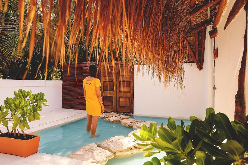 Апартаменты (Апартаменты с террасой), Hotel Cabanas Tulum