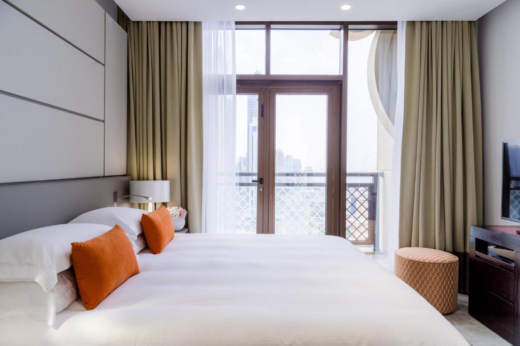 Апартаменты (Апартаменты с 1 спальней на верхнем этаже), Отель Arjaan by Rotana - Dubai Media City