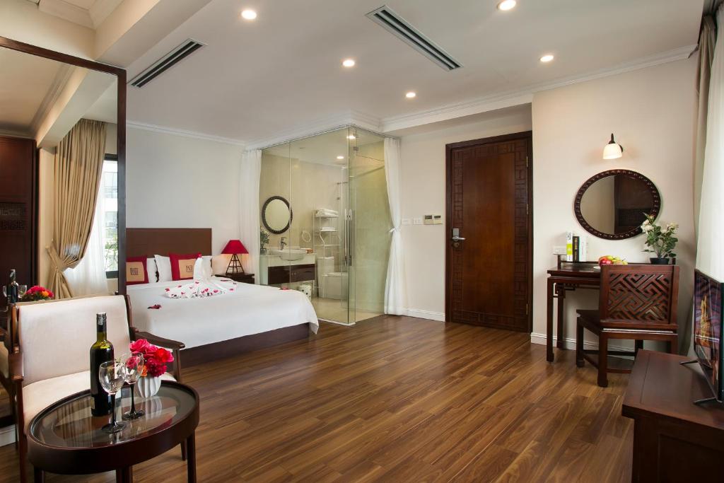 Сьюит (Люкс для новобрачных, вид на город), Au Coeur d'Hanoi Boutique Hotel