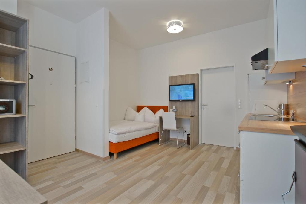 Студио (Апартаменты-студио (с кроватью размером 120x200)), Apartments Innsbruck