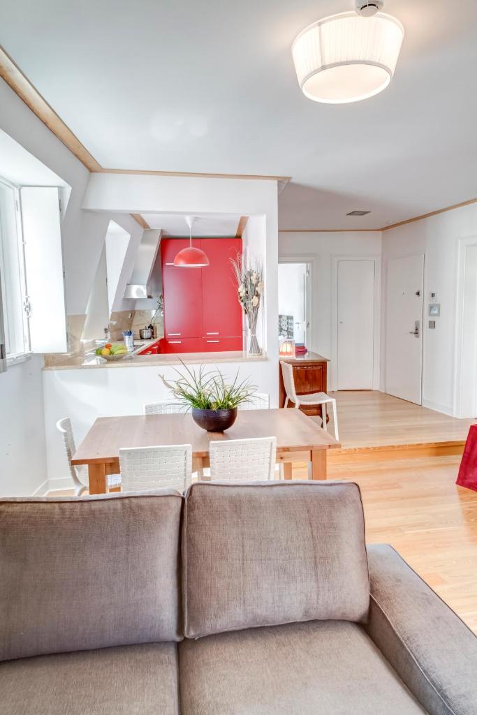 Апартаменты (Апартаменты с 2 спальнями), Palácio Camões - Lisbon Serviced Apartments