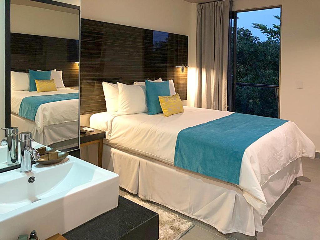 Двухместный (Номер Делюкс с кроватью размера «queen-size»), Kabah Boutique Hotel