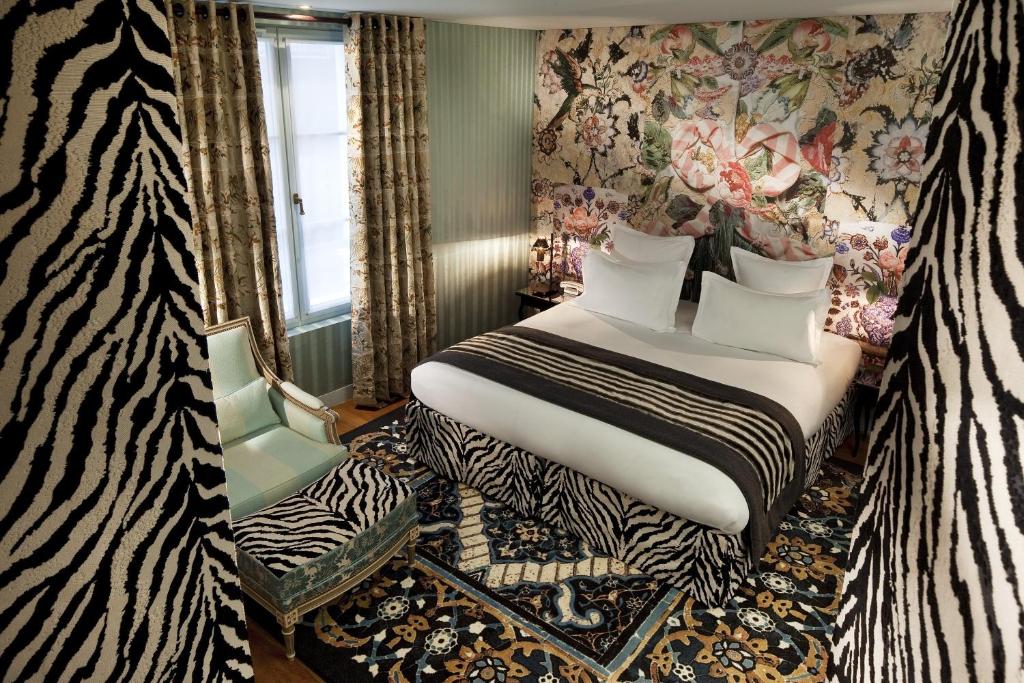 Двухместный (Двухместный номер Делюкс с 1 кроватью), Hotel du Petit Moulin