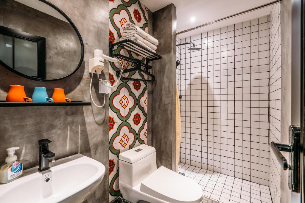 Одноместный (Одноместный номер — Собственная ванная комната), Chengdu Flipflop Lounge Hostel