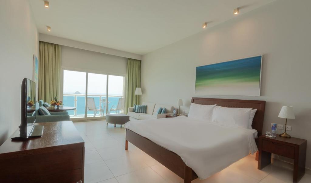 Двухместный (Номер Делюкс, вид на океан), Курортный отель Radisson Blu Resort, Fujairah