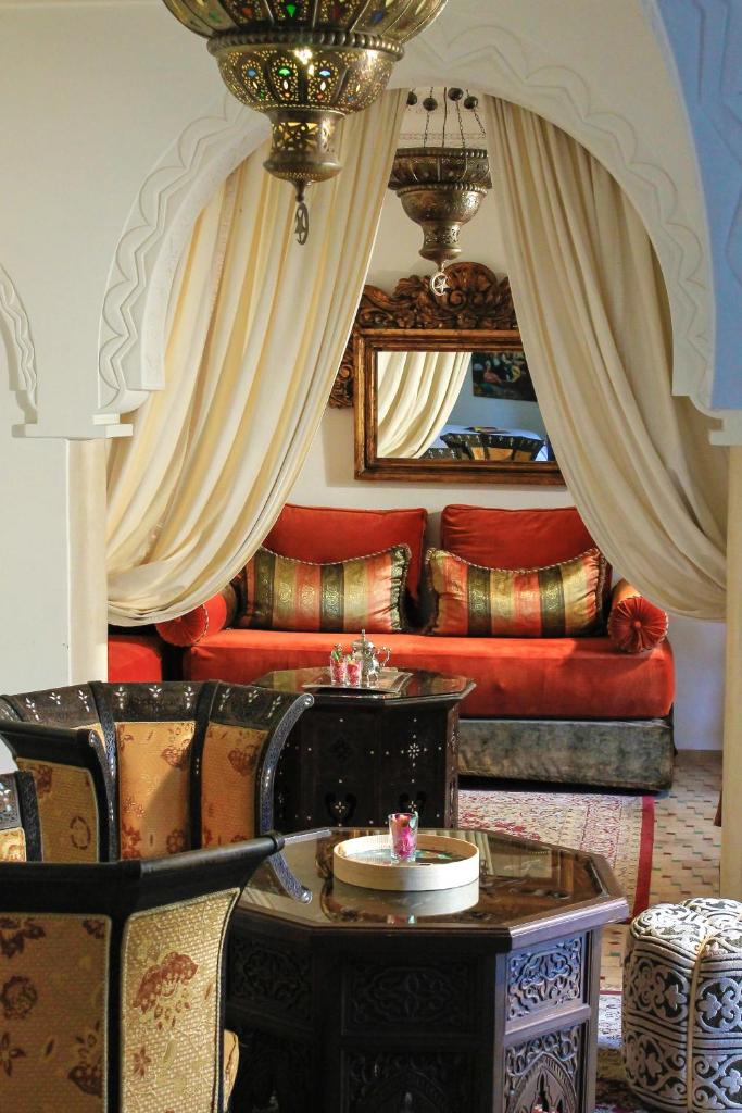 Четырехместный (Улучшенный четырехместный номер), Demeures d'Orient Riad de Luxe & Spa