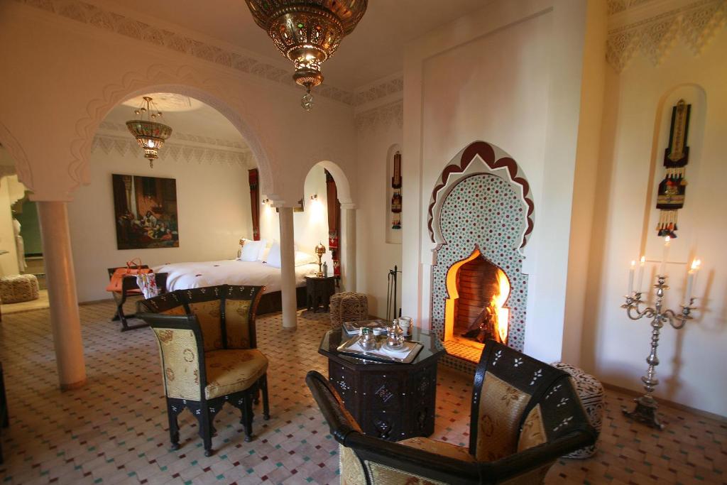 Четырехместный (Улучшенный четырехместный номер), Demeures d'Orient Riad de Luxe & Spa