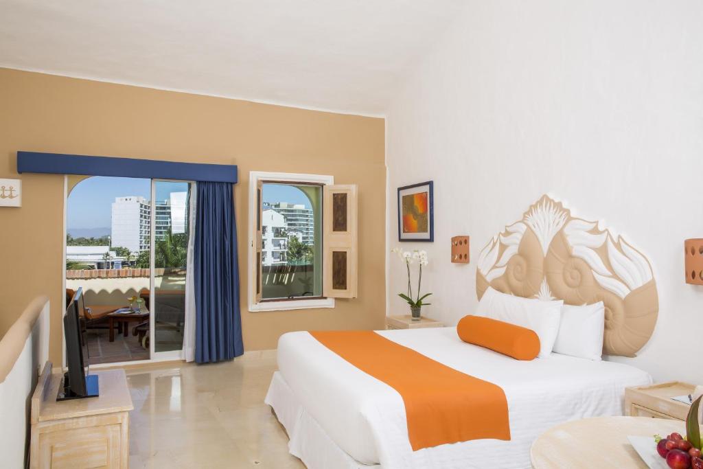 Двухместный (Номер с видом на гавань), Flamingo Vallarta Hotel & Marina