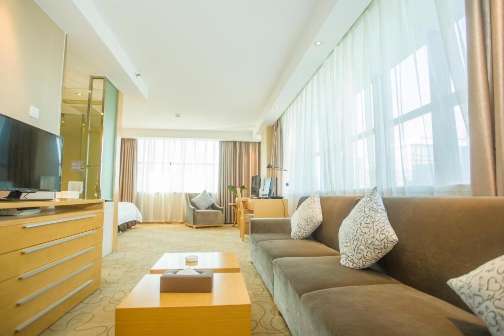 Сьюит (Ultra Sassy Double Suite (City View)), Metropolo, Guangzhou, Wanda Plaza-Baiyun Mountain