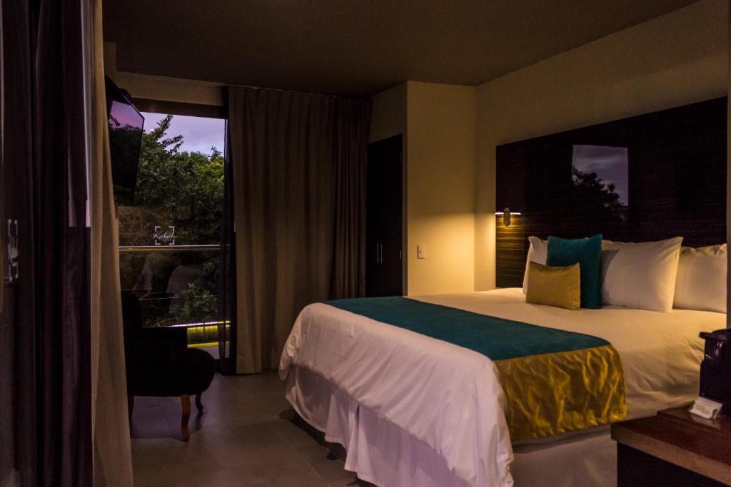 Двухместный (Номер Делюкс с кроватью размера «king-size»), Kabah Boutique Hotel