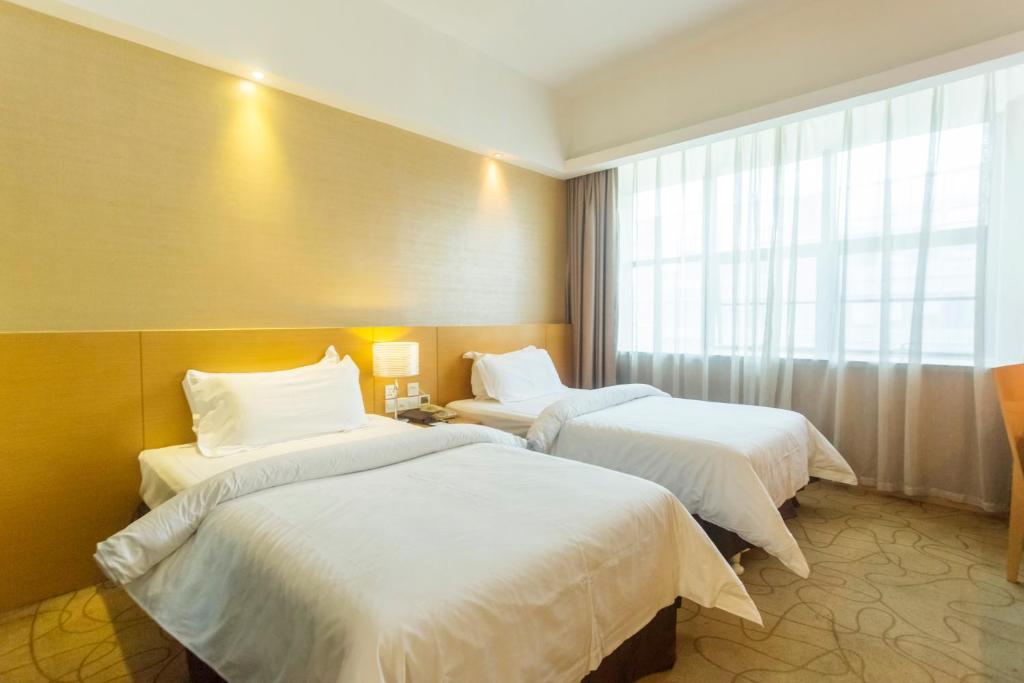 Двухместный (Двухместный номер с 2 отдельными кроватями Ultra Sassy), Metropolo, Guangzhou, Wanda Plaza-Baiyun Mountain
