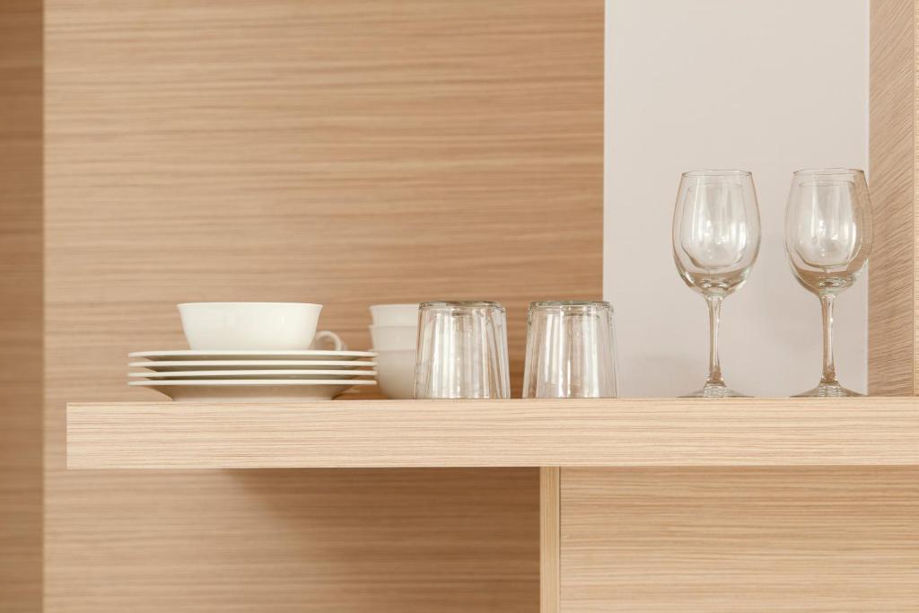 Апартаменты (Апартаменты с 2 спальнями и 1 ванной комнатой), Eric Vökel Boutique Apartments - Hamburg Suites