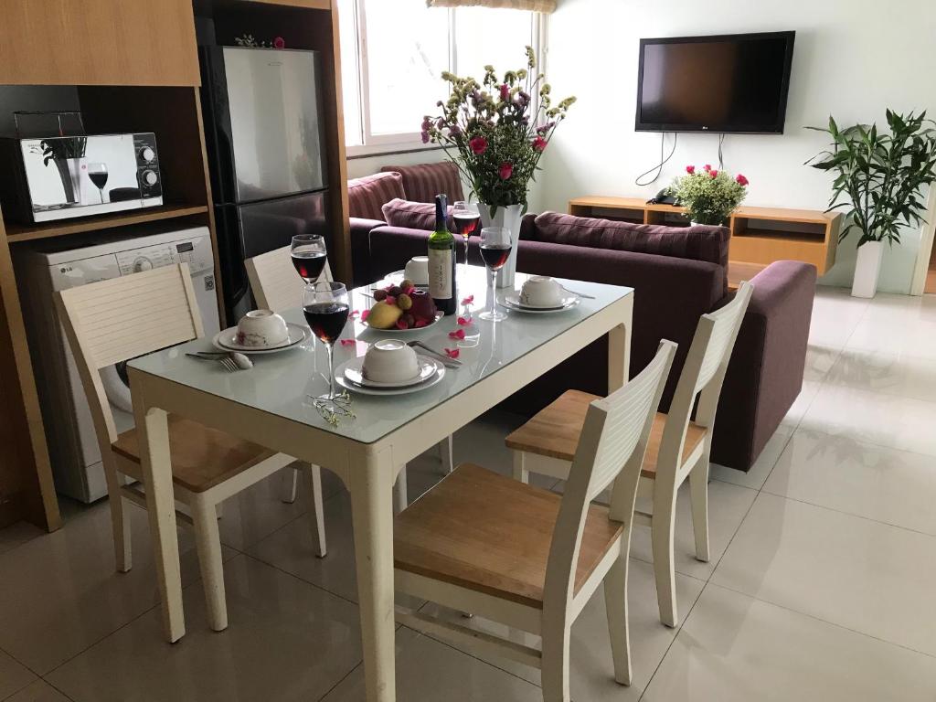Апартаменты (Апартаменты с 2 спальнями), Hanoi Westlake Phuong Anh Hotel