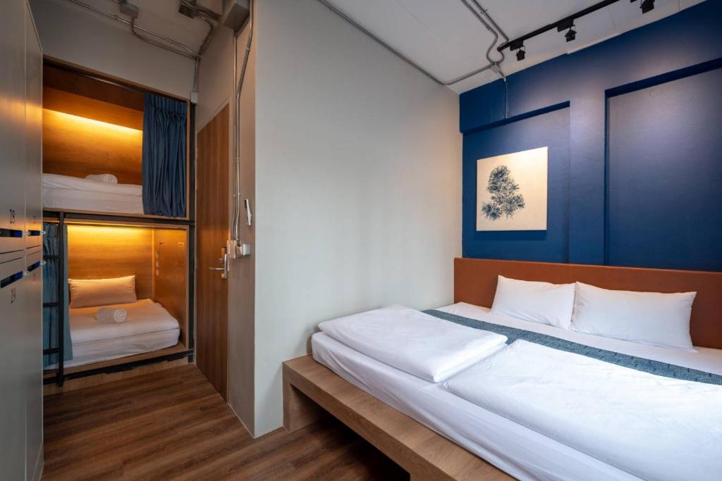 Семейный (Семейный номер с общей ванной комнатой), Natee Hostel