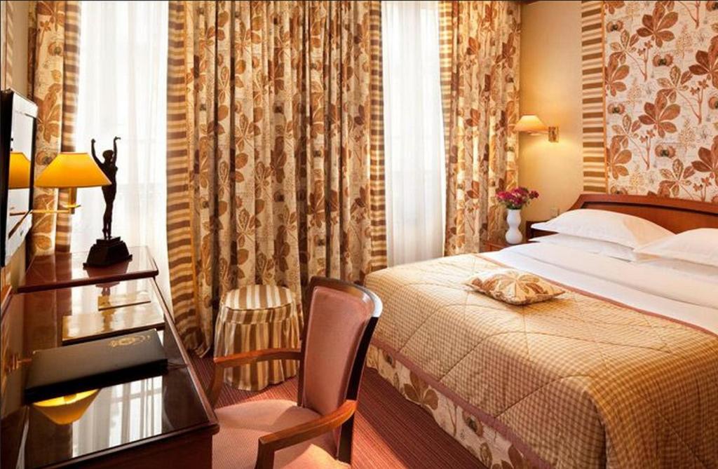 Двухместный (Классический номер с кроватью размера «queen-size»), Hôtel Horset Opéra, Best Western Premier Collection