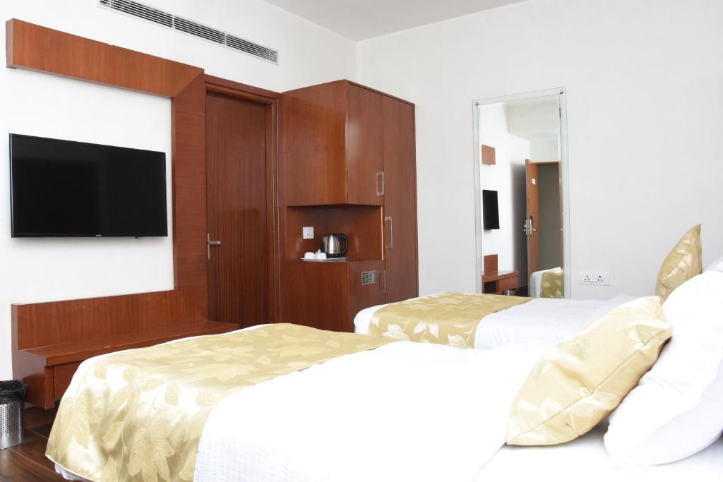 Двухместный (Двухместный номер эконом-класса с 1 кроватью), Hotel Meadows