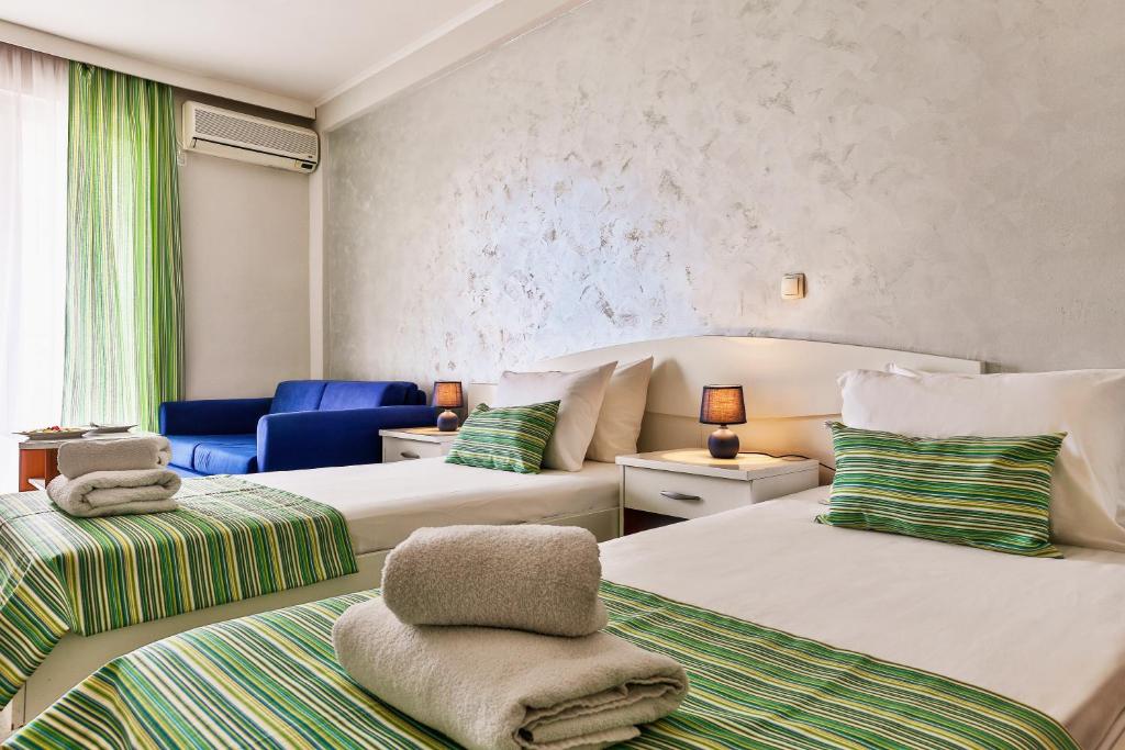 Двухместный (Трехместный номер с балконом и видом на море), Hotel Magnolija
