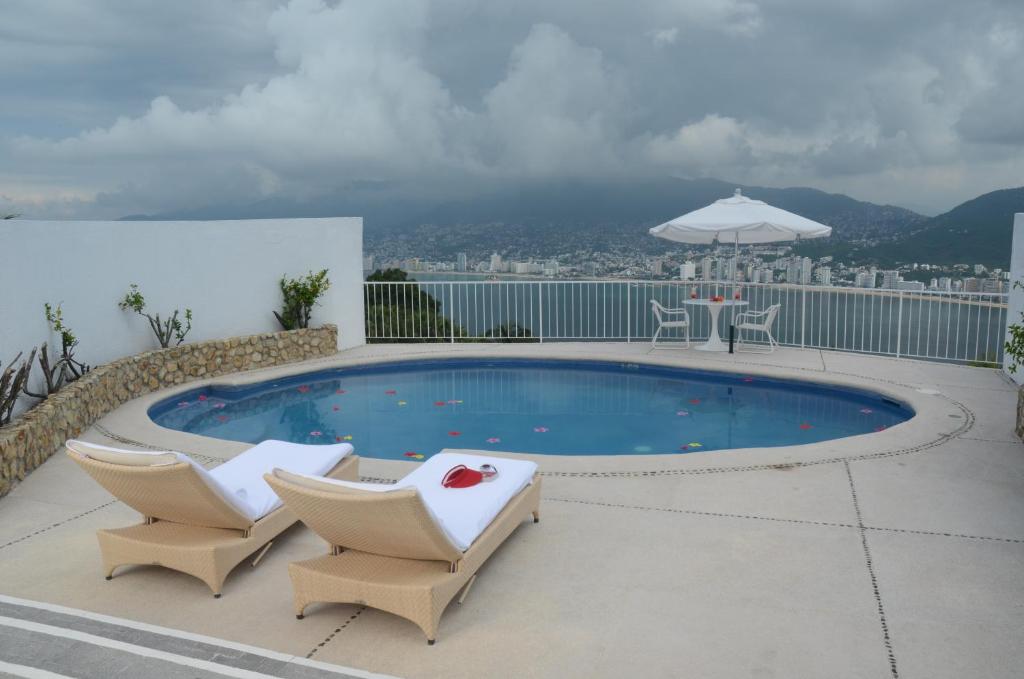 Двухместный (Домик с 2 кроватями и собственным бассейном), Las Brisas Acapulco