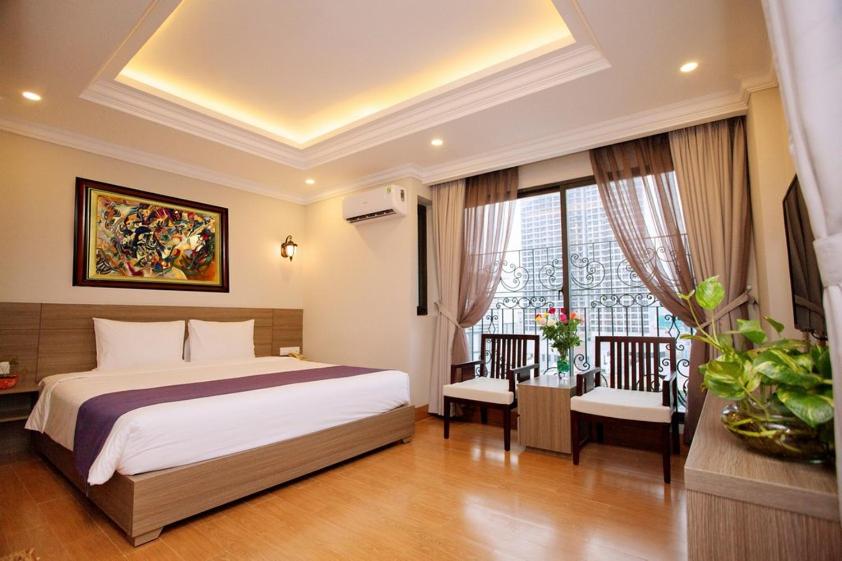 Двухместный (Двухместный номер Делюкс с 1 кроватью), Hotel Yen Indochine Nha Trang