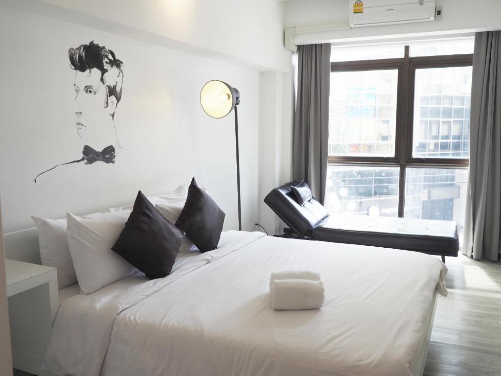 Двухместный (Двухместный номер Делюкс с 1 кроватью), 3Howw Hostel @ Sukhumvit 21