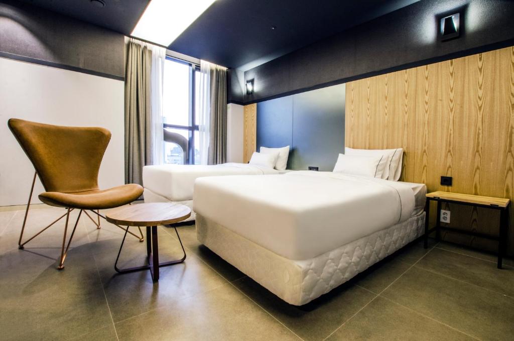 Двухместный (Двухместный номер Делюкс с 2 отдельными кроватями), Hotel The Designers Premier Kondae
