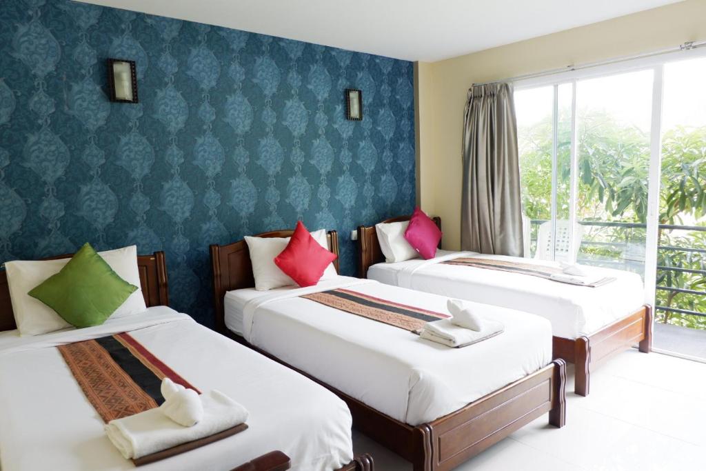 Трехместный (Трехместный номер с балконом), Phi Phi Maiyada Resort