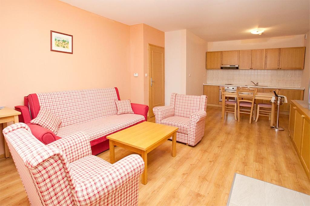 Апартаменты (Апартаменты с 1 спальней и балконом), Aparthotel Snjezna Kraljica