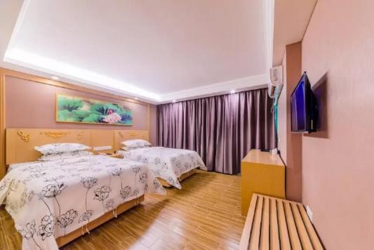 Двухместный (Двухместный номер Делюкс с 2 отдельными кроватями), Airtown Chain Hotel Guangzhou Airport