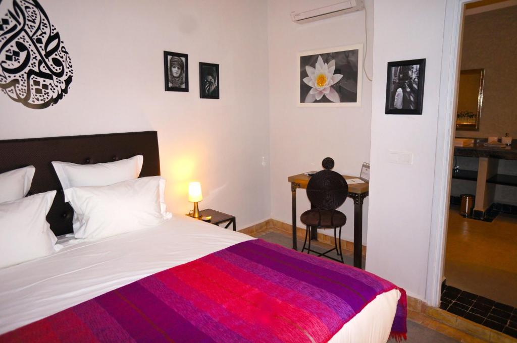 Двухместный (Двухместный номер Делюкс с 1 кроватью), Riad Shanima SPA