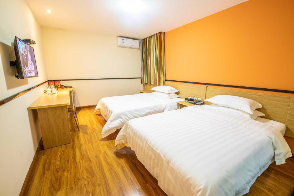Orange Fashion Apartment Hotel Guangzhou Xiajiao Subway Station Branch photo 2