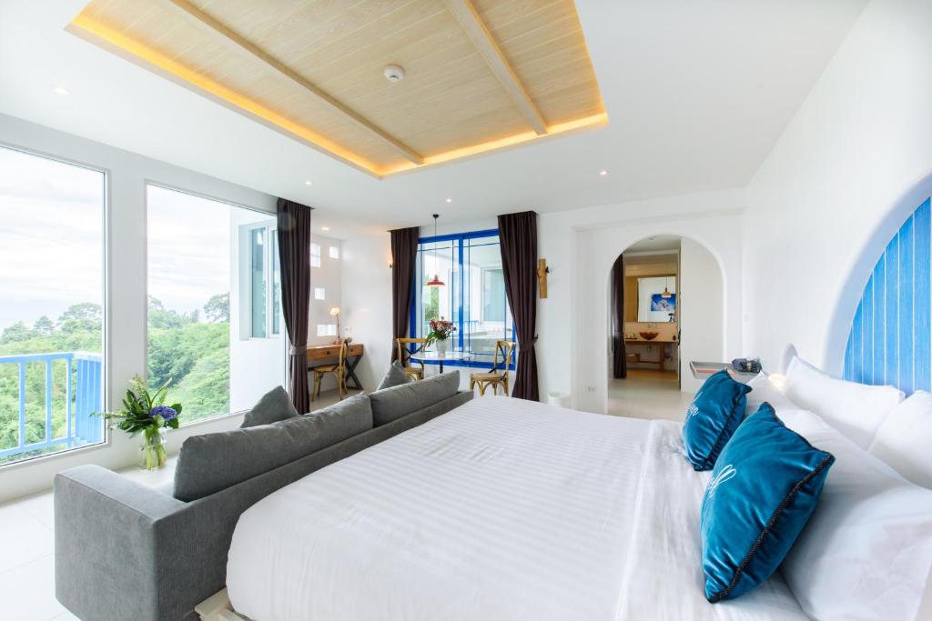 Двухместный (Номер Делюкс с видом на океан и гидромассажной ванной), Costa Village Bangsaray Pattaya